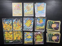 Pokemon TCG Pikachu Celebrations Mixed Lot 25th Anniversary Holo Cards - Image 1