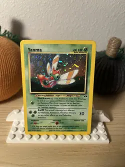 Pokemon Neo Discovery Yanma TCG Card #17/75 Unlimited Holo Rare 2001 - Image 1