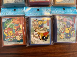 Pokemon Center Tohoku 2025 Limited Pokemon Card Sleeve Deck Shield Set of 6 - Image 3