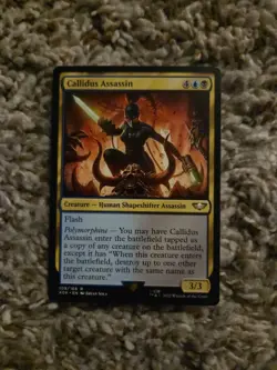 1x MTG Callidus Assassin - Universes Beyond: Warhammer 40,000 (40K) #109 - Magic - Image 1