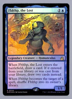 Fblthp, the Lost - Foil - 44 - Ravnica Remastered (RVR) MTG - Image 1