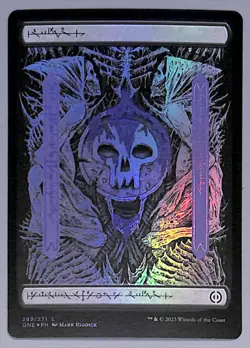 Swamp - Full Art - Foil - 269 - Phyrexia: All Will Be One (ONE) MTG - Image 1