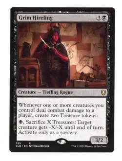 ​Grim Hireling - Commander Legends: Battle for Baldur's Gate - Near Mint EN MTG​ - Image 1