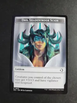 Elk / Oko, Shadowmoor Scion Token MTG Lorwyn Eclipsed - Image 2
