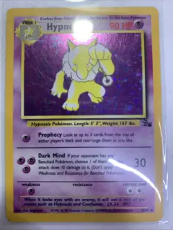 Hypno 8/62 Holo Fossil Unlimited Pokemon TCG - Image 1