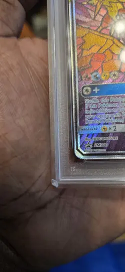 2019 Pokemon Moltres & Zapdos & Articuno GX ETB Promo SM210 (Damaged Slab) - Image 4