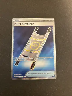 Pokemon TCG Mega Evolutions Night Stretcher 173/132 Full Art Ultra Rare NM - Image 1