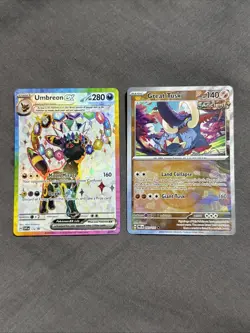 Pokemon Umbreon ex 176 Scarlet & Violet Black Star Promo + Bonus Master Ball - Image 1