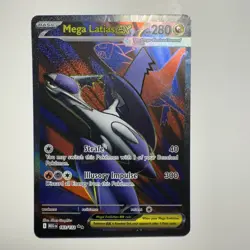 Mega Latias Ex 163/162 Pokemon TCG Mega Evolutions NM Free Shipping, Fast!!!! - Image 1