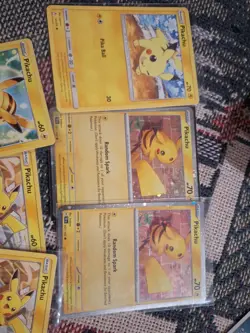 Pikachu #51/162 Cosmos Holo Pokemon Temporal Forces - Image 3