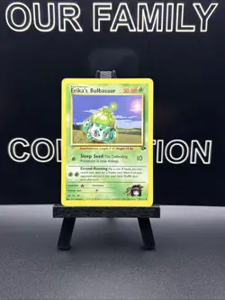 Pokemon TCG - Erika's Bulbasaur 39/132 Gym Challenge Regular Uncommon LP - Image 1