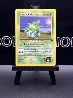 Pokemon TCG - Erika's Bulbasaur 39/132 Gym Challenge Regular Uncommon LP - Image 2