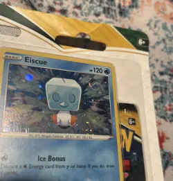 POKEMON SWORD SHIELD EVOLVING SKIES 3-PACK Blister BOOSTER EISCUE 🌀 Swirl PROMO - Image 2