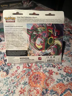 POKEMON SWORD SHIELD EVOLVING SKIES 3-PACK Blister BOOSTER EISCUE 🌀 Swirl PROMO - Image 3
