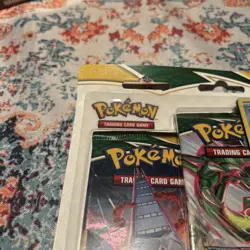 POKEMON SWORD SHIELD EVOLVING SKIES 3-PACK Blister BOOSTER EISCUE PROMO SEALED ‘ - Image 3