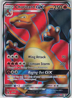 Pokemon TCG Charizard GX Promo SM Promos SM60 - Image 1