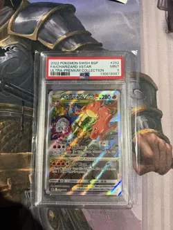 2022 Pokemon BSP FA Charizard VStar Ultra-Premium Collection SWSH262 PSA MINT 9 - Image 1