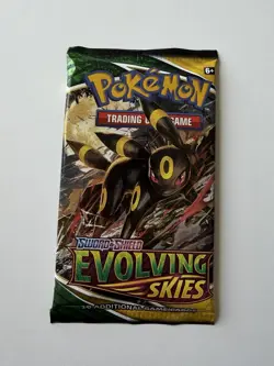 Pokemon Sword & Shield Evolving Skies Booster Pack - Factory Sealed! - Image 1