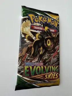 Pokemon Sword & Shield Evolving Skies Booster Pack - Factory Sealed! - Image 2