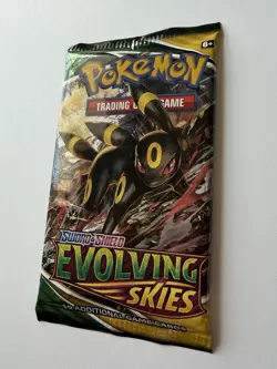 Pokemon Sword & Shield Evolving Skies Booster Pack - Factory Sealed! - Image 3