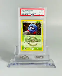 Pokemon PSA 10 Tangela Reverse Foil Fire Red Leaf Green #30 English - Image 1