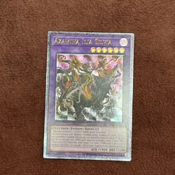 Yu-Gi-Oh Azamina Ilia Silvia Ultimate Rare Card OP28-EN003 LP - Image 1