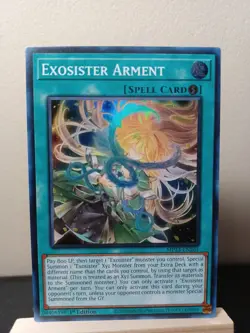 Yu-Gi-Oh! TCG Exosister Arment 25th Anniversary Tin: Dueling Heroes Mega Pack NM - Image 1