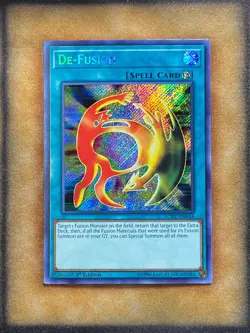 Yugioh De-Fusion LCKC-EN044 Secret Rare 1st Ed NM - Image 1