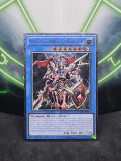 Yugioh Black Luster Soldier - Super Soldier DOCS-EN042 1st Edition Ultimate NM - Image 1
