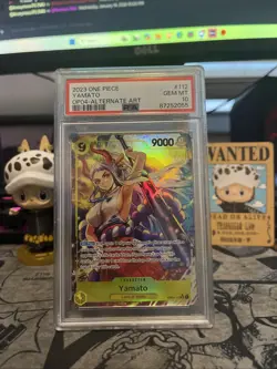 One Piece CCG Yamato Alternate Art OP04-112 PSA 10 Gem Mint - Image 1