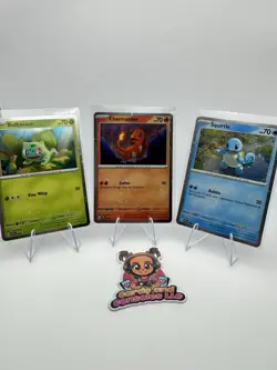 Pokemon TCG Scarlet & Violet 151 Poster Collection 3-Card Holo Promos (All 3) - Image 1