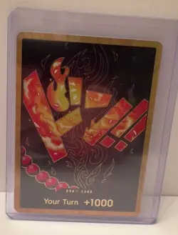 DON!! Card (Ace) (Gold) Premium Booster -The Best- Foil - English - Image 1