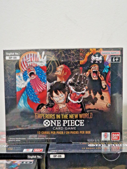 One Piece Card Game OP-09 Emperors in the New World Booster Box English | SEALED - Image 1
