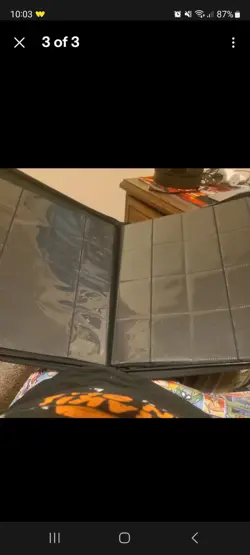 Premium Ringless Trading Card Binder - 1000+ Capacity, 16 Large, Black - Image 3