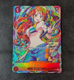 ++ One Piece Card Game TCG Nami ST01-007 C Holo Shachinomaru Japanese - Image 1