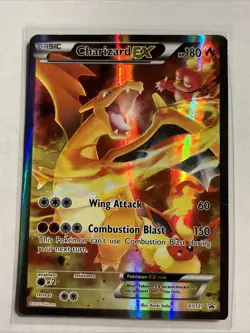 Charizard EX XY121 Black Star Promo Full Art Holo Pokemon Card - Image 1