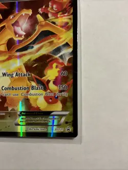 Charizard EX XY121 Black Star Promo Full Art Holo Pokemon Card - Image 2