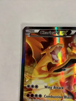Charizard EX XY121 Black Star Promo Full Art Holo Pokemon Card - Image 4