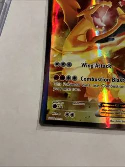 Charizard EX XY121 Black Star Promo Full Art Holo Pokemon Card - Image 5