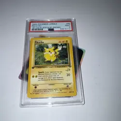 PSA 9 Pikachu 1999 Jungle 1st Edition 60/64 W Stamp Pokemon Card - Image 4