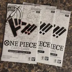 3 - One Piece Card Game Special Don!! Card Pack DP-05, DP-07, & DP-08 Sealed - Image 1