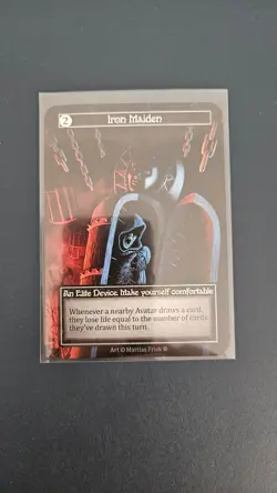 Sorcery: Contested Realm - Gothic - Iron Maiden (FOIL) - Image 1