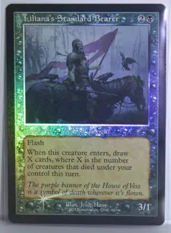 Liliana's Standard Bearer [New, Near Mint] *Retro Frame Foil* {Secret Lair Drop} - Image 1
