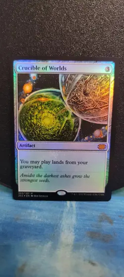 Magic The Gathering Crucible of Worlds Foil Double Masters - Image 1