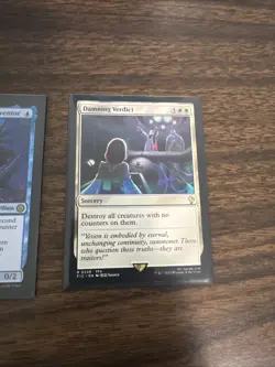 Damning Verdict NM Commander: Final Fantasy 0239 MTG Regular - Image 1