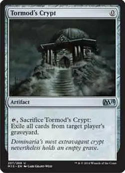 MTG MAGIC THE GATHERING - TORMOD'S CRYPT X 4 - M15 - NEAR MINT/EX! - Image 1