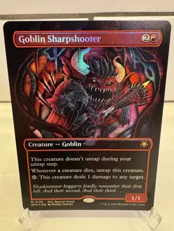 Goblin Sharpshooter (Borderless) Special Guests Foil - Image 1