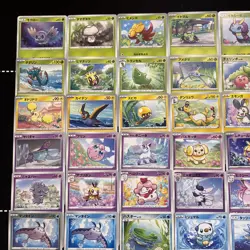 Japanese Saya tsuruta pokemon cards full illustration Set of 71 - Image 2