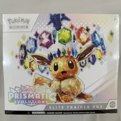 Pokemon TCG Scarlet Violet Prismatic Evolutions Elite Trainer Box ETB New Sealed - Image 2