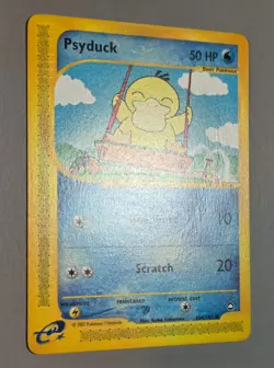 Psyduck # 104/147 (Enton) Common Aquapolis 2003 Pokemon Englisch Mint Vintage - Image 2